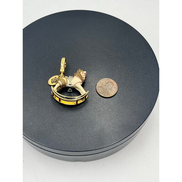 JUICY COUTURE 2006 Limited Edition ROCKING HORSE Pony Teeter Totter Charm - Picture 6 of 10